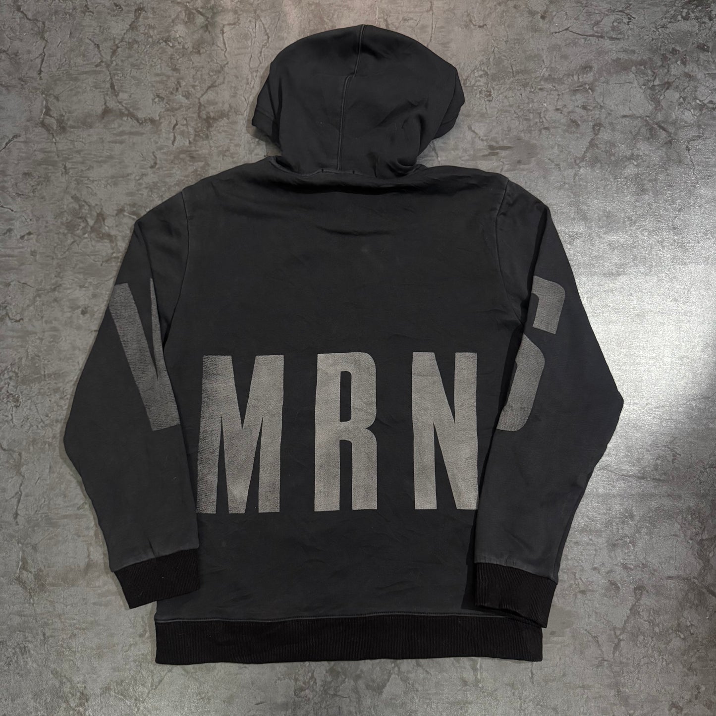 RE-HOME embroidery with velvet inner Hoodie