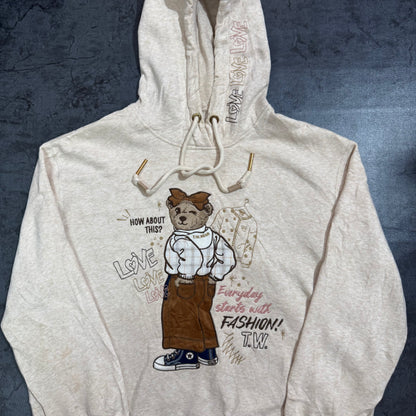 Teddy Embroidery Hoodie (TEENIE WEENIE)