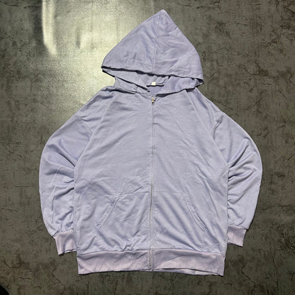 Violet zipper Hoodie